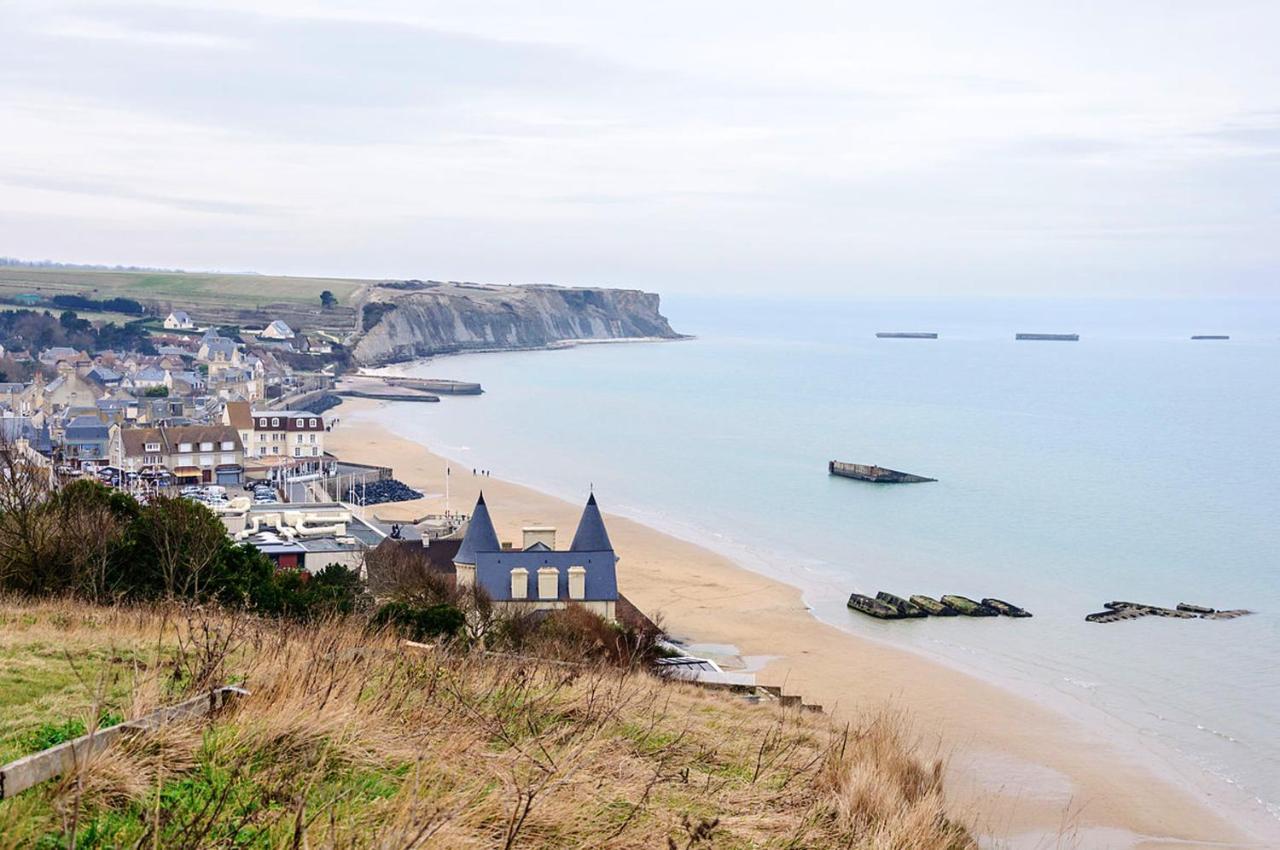 Villa Maison Spacieuse Avec Vue Sur La Mer A Arromanches Les Bains Corneville-sur-Risle Exterior foto